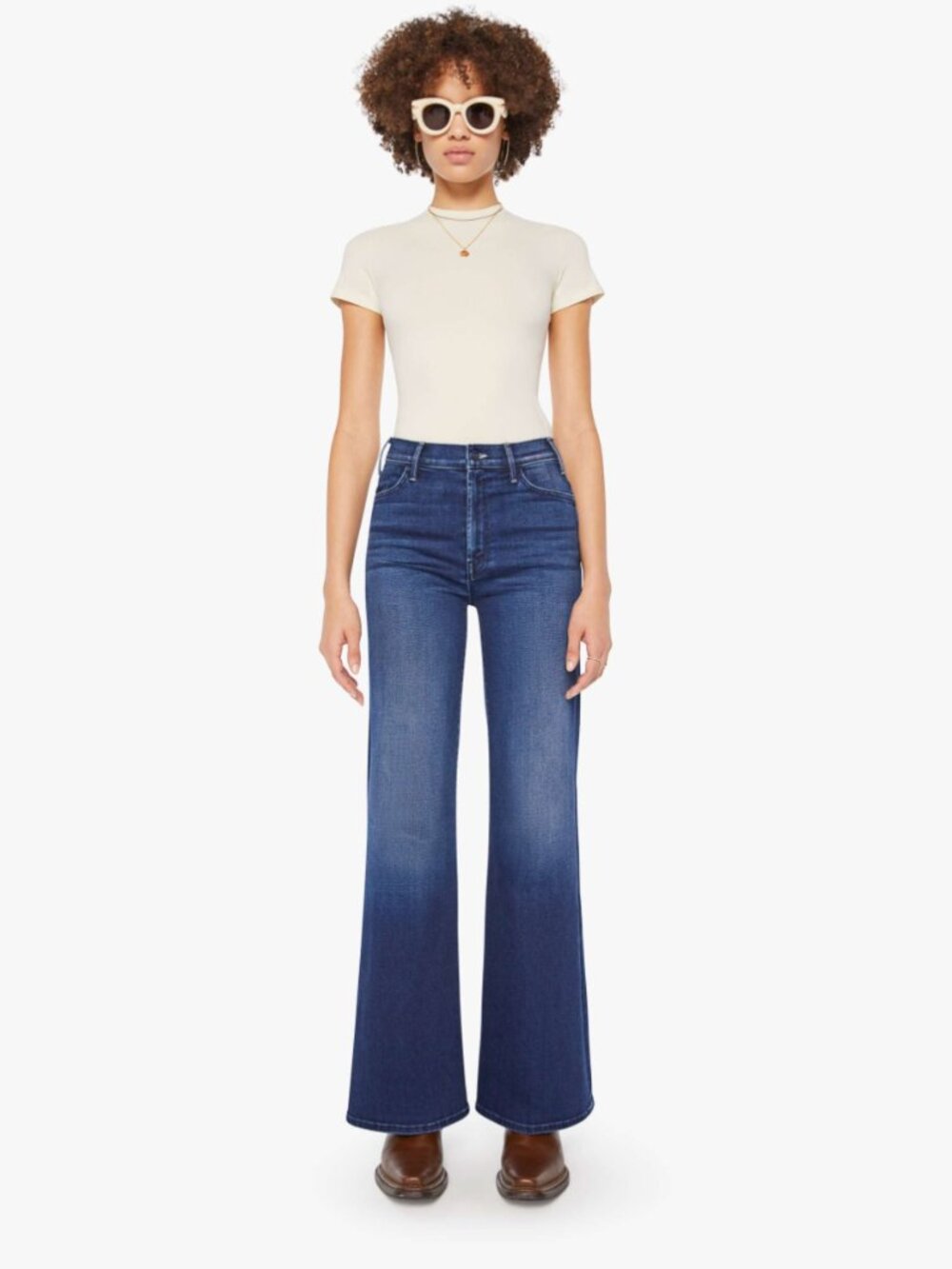 MOTHER The Hustler Roller Sneak Jean